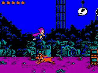The Simpsons Bartman Meets Radioactive Man screenshot 3 for Sega Game Gear